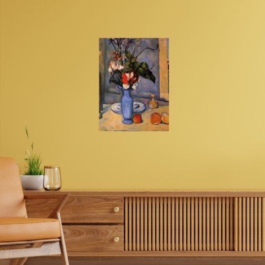 Cezanne - The Blue Vase Poster (Woonkamer 2)