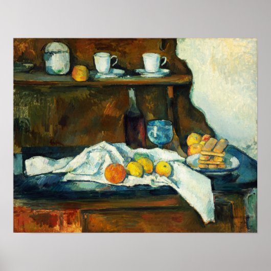 Cézanne - The Buffet Poster (Voorkant)