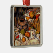 Cezanne - The Kitchen Table, Metalen Ornament (Rechts)
