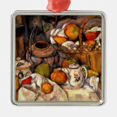 Cezanne - The Kitchen Table, Metalen Ornament (Voorkant)