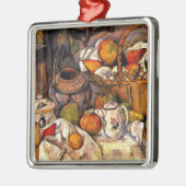 Cezanne - The Kitchen Table, Metalen Ornament (Links)
