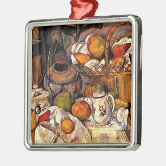 Cezanne - The Kitchen Table, Metalen Ornament (Links)