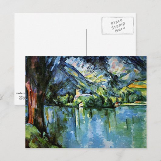 Cezanne - The Lac d'Annecy Briefkaart (Voorkant / Achterkant)