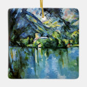 Cezanne - The Lac d'Annecy Keramisch Ornament (Voorkant)