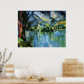 Cezanne - The Lac d'Annecy Poster (Keuken)