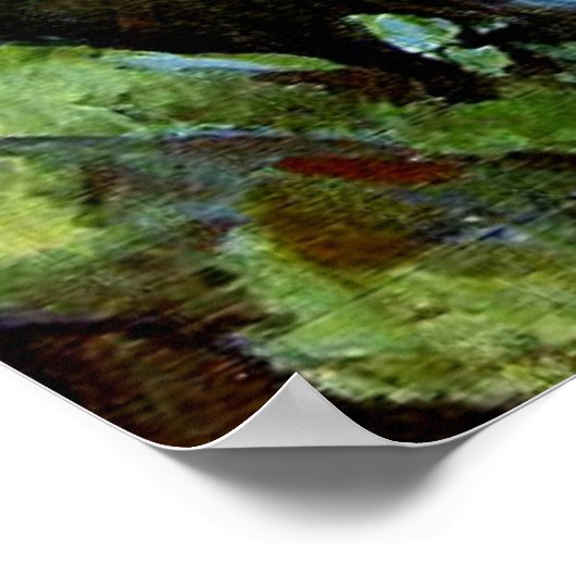 Cezanne - The Lac d'Annecy Poster (Hoek)