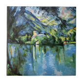 Cezanne - The Lac d'Annecy Tegeltje (Voorkant)