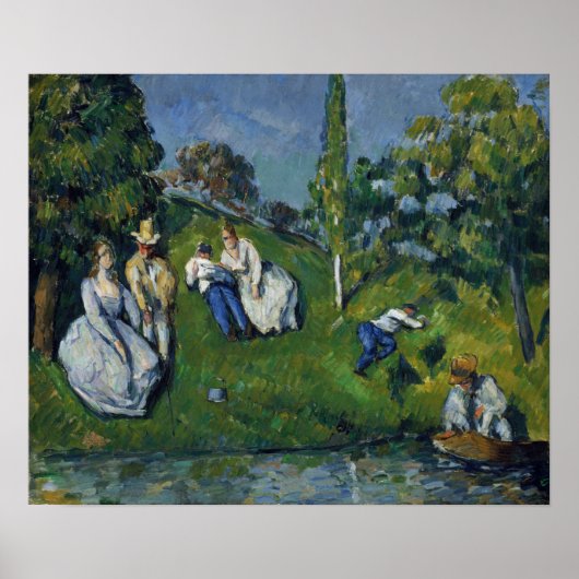 Cézanne - The Pond Poster (Voorkant)