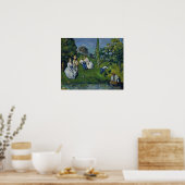 Cézanne - The Pond Poster (Keuken)