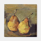 Cezanne - Two Pears, beroemd schilderij, Magneet (Voorkant)