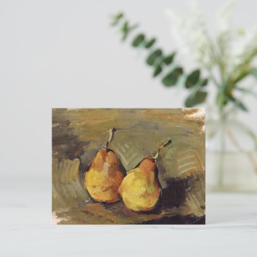 Cezanne - Two Pears Briefkaart (Staand voorkant)