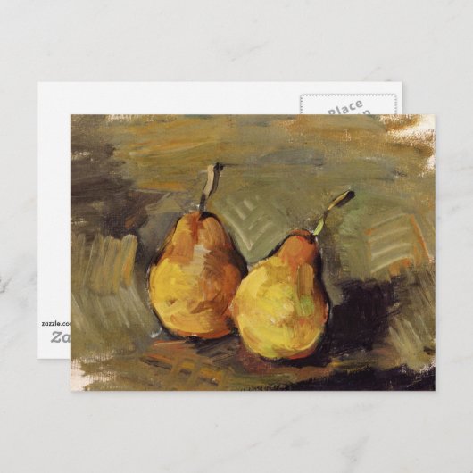 Cezanne - Two Pears Briefkaart (Voorkant / Achterkant)