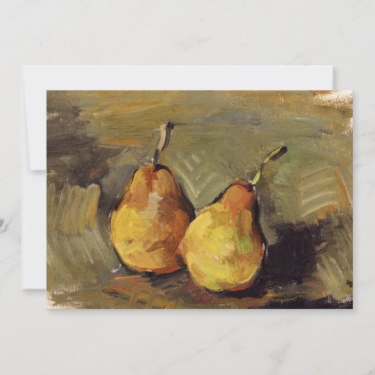 Cezanne - Two Pears Kaart (Voorkant)