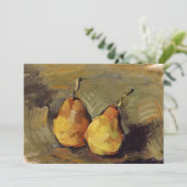 Cezanne - Two Pears Kaart (Staand voorkant)