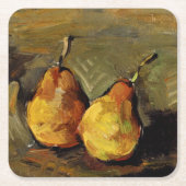 Cezanne - Two Pears Kartonnen Onderzetters (Voorkant)