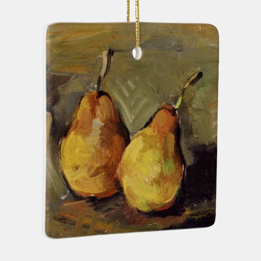 Cezanne - Two Pears Keramisch Ornament (Rechts)