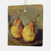 Cezanne - Two Pears Keramisch Ornament (Links)