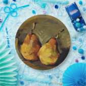 Cezanne - Two Pears Papieren Bordje (Feest)