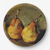 Cezanne - Two Pears Papieren Bordje (Voorkant)