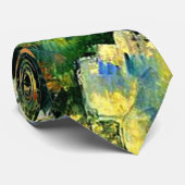 Cezanne - Uitzicht van de Estaque Stropdas (Opgerold)