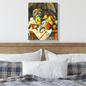 Cezanne Vase Paille  Art Canvas Afdruk (Insitu (Slaapkamer))