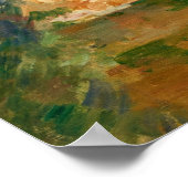 Cezanne - Verlaten huis Poster (Hoek)