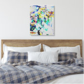 Cezanne Village in Gardanne Canvas Afdruk (Insitu (Slaapkamer))