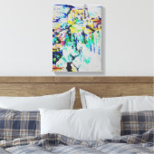 Cezanne Village in Gardanne Canvas Afdruk (Insitu (Slaapkamer))