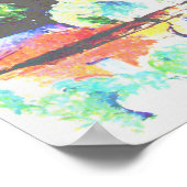 Cezanne Village in Gardanne Poster (Hoek)