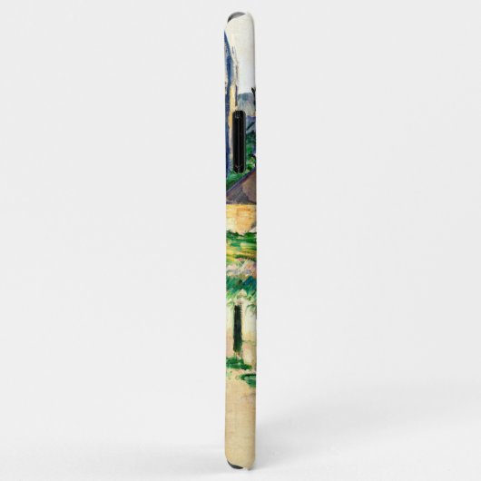 Cezanne - Village Square, fine art Case-Mate iPhone Case (Achterkant/rechts)