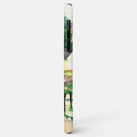 Cezanne - Village Square, fine art Case-Mate iPhone Case (Achterkant/links)