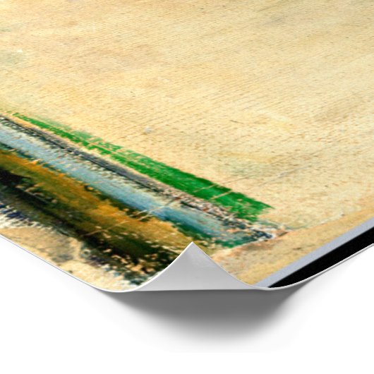 Cezanne - Village Square, fine art Poster (Hoek)