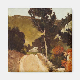 Cezanne - Weg in Provence, Magneet