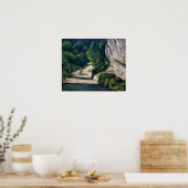 Cézanne - Weg met bomen in Rocky Mountains Poster (Keuken)
