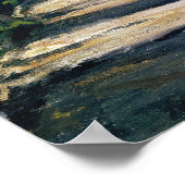 Cézanne - Weg met bomen in Rocky Mountains Poster (Hoek)