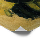Cézanne - Zelfportret in een Pet Poster (Hoek)