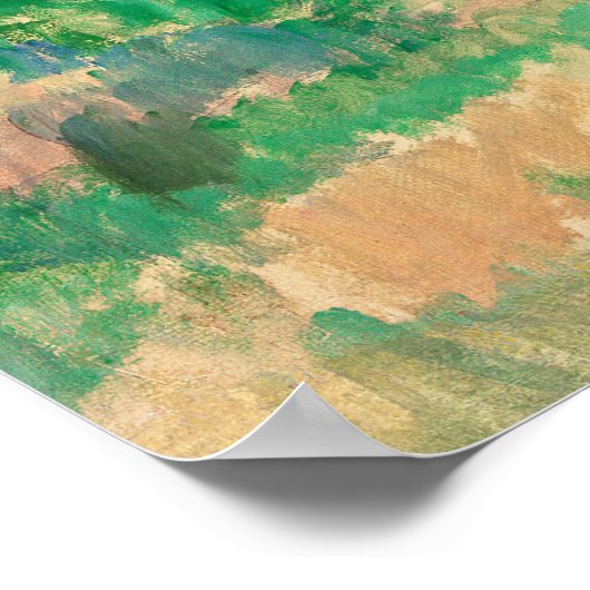 Cézanne's Gardanne Poster (Hoek)