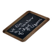 Cezanne's Quote Ardoise  leisteen magneet (Linkerzijde)