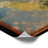 Cézanne's Uitzicht van de Domaine Saint-Joseph Poster (Hoek)