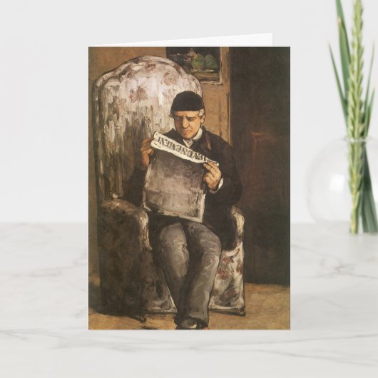 Cézanne's vader kaart (Voorkant)