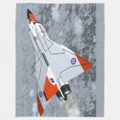 CF-105 ARROW FLEECE DEKEN (Voorkant)