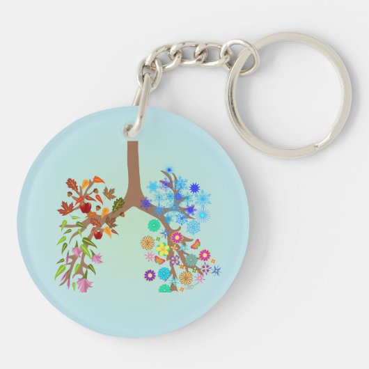 CF ~ Alle seizoenen Sleutelhanger (Achterkant)