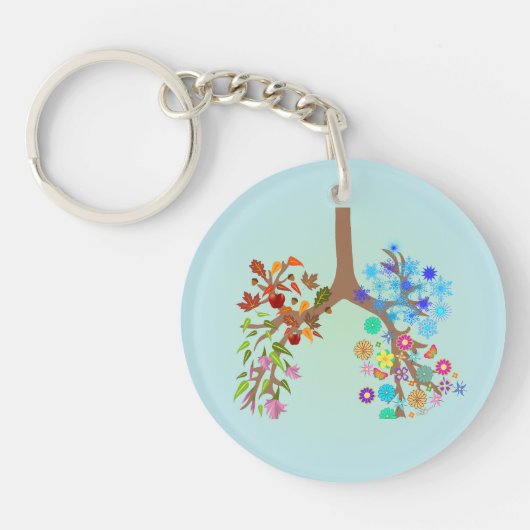 CF ~ Alle seizoenen Sleutelhanger (Voorkant)