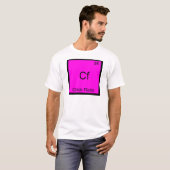 Cf - Chick Flicks Grappige Scheikunde Element Symb T-shirt (Voorkant volledig)