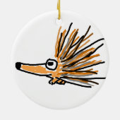 CF- Geweldige Porcupine Ornament (Achterkant)