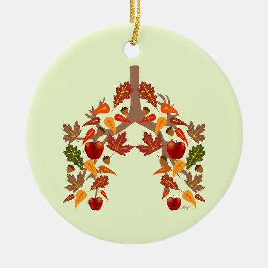 CF HERFST KERAMISCH ORNAMENT (Voorkant)