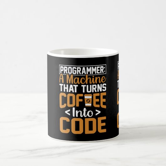 CF Koffieprogrammeur JavaScript Code Koffieliefheb Koffiemok (Center)