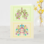 CF Lente & Zomer Wenskaart Kaart (Gele Bloem)