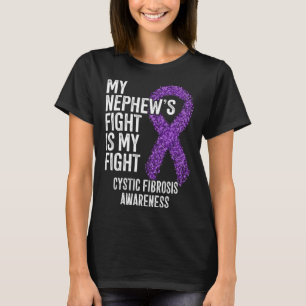 CF Mijn neefje's gevecht is mijn gevecht cystic fi T-shirt