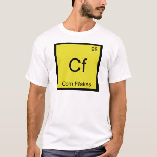 Cf - Scheikundige scheikundige elementen symbool C T-shirt